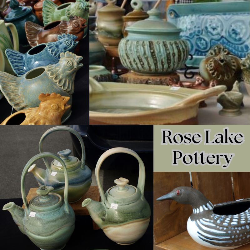 Rose Lake Pottery cdfma wordpress website 2024